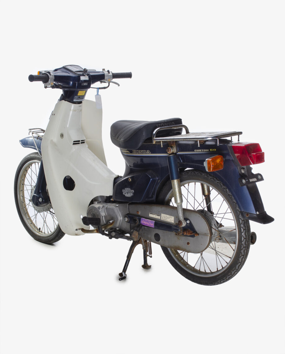 Honda C50 Cub blauw - 822 km. - Afbeelding 7