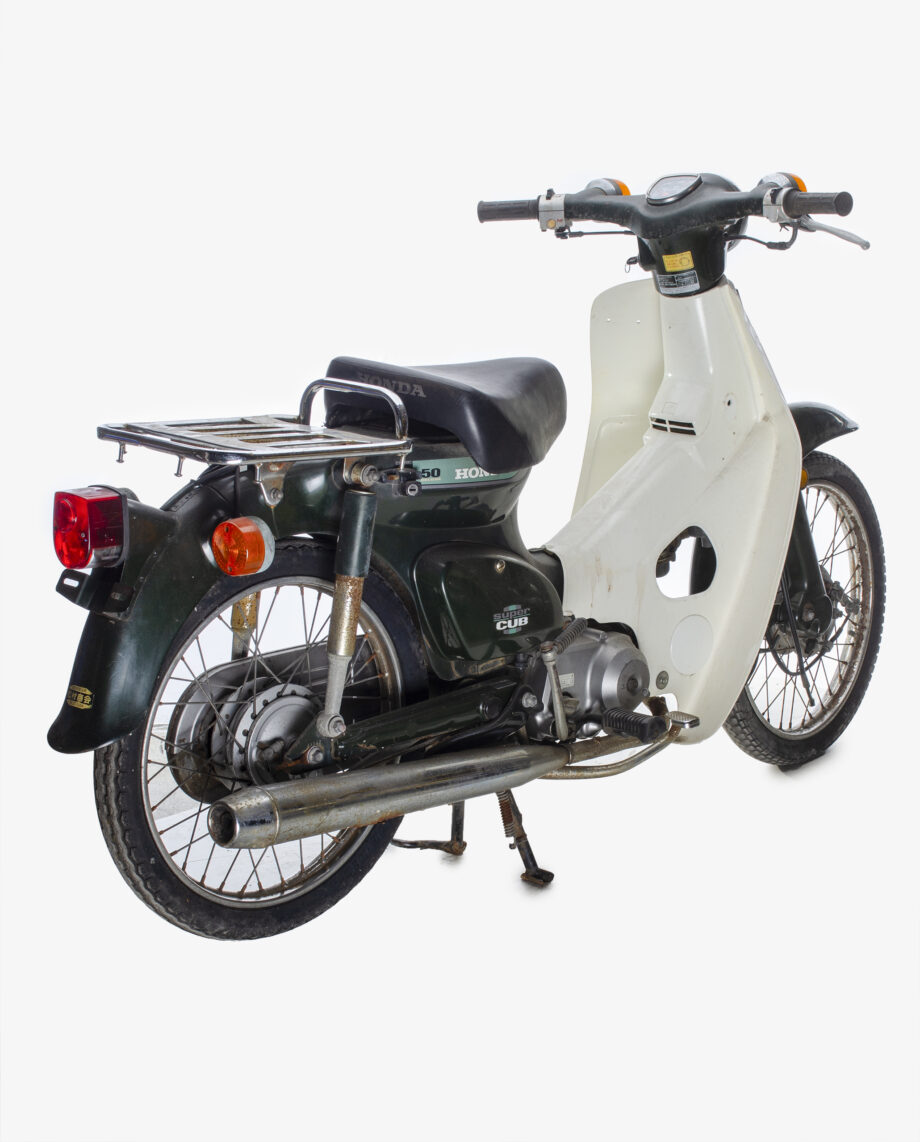 Honda C50 Cub blauw - 55052 km.