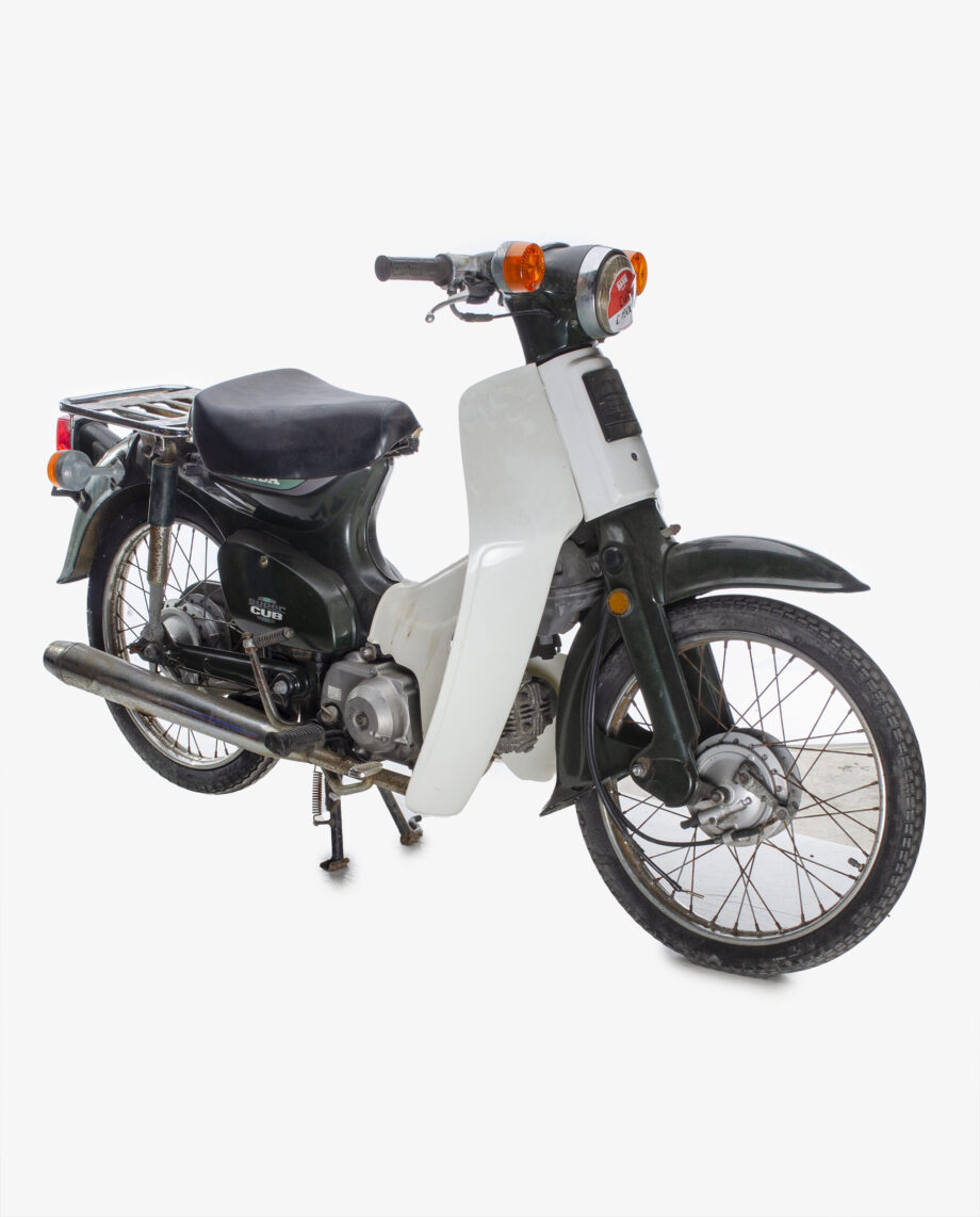 Honda C50 Cub blauw - 55052 km. - Afbeelding 4