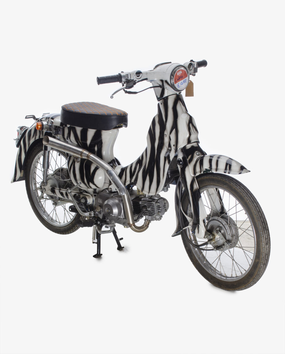 Honda C50 zebra print - Afbeelding 4