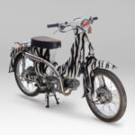 Honda C50 zebra print