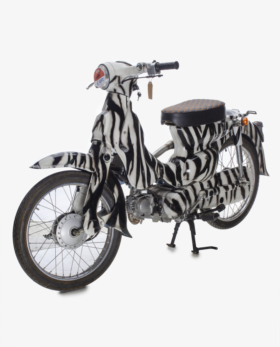 Honda C50 zebra print - Afbeelding 5