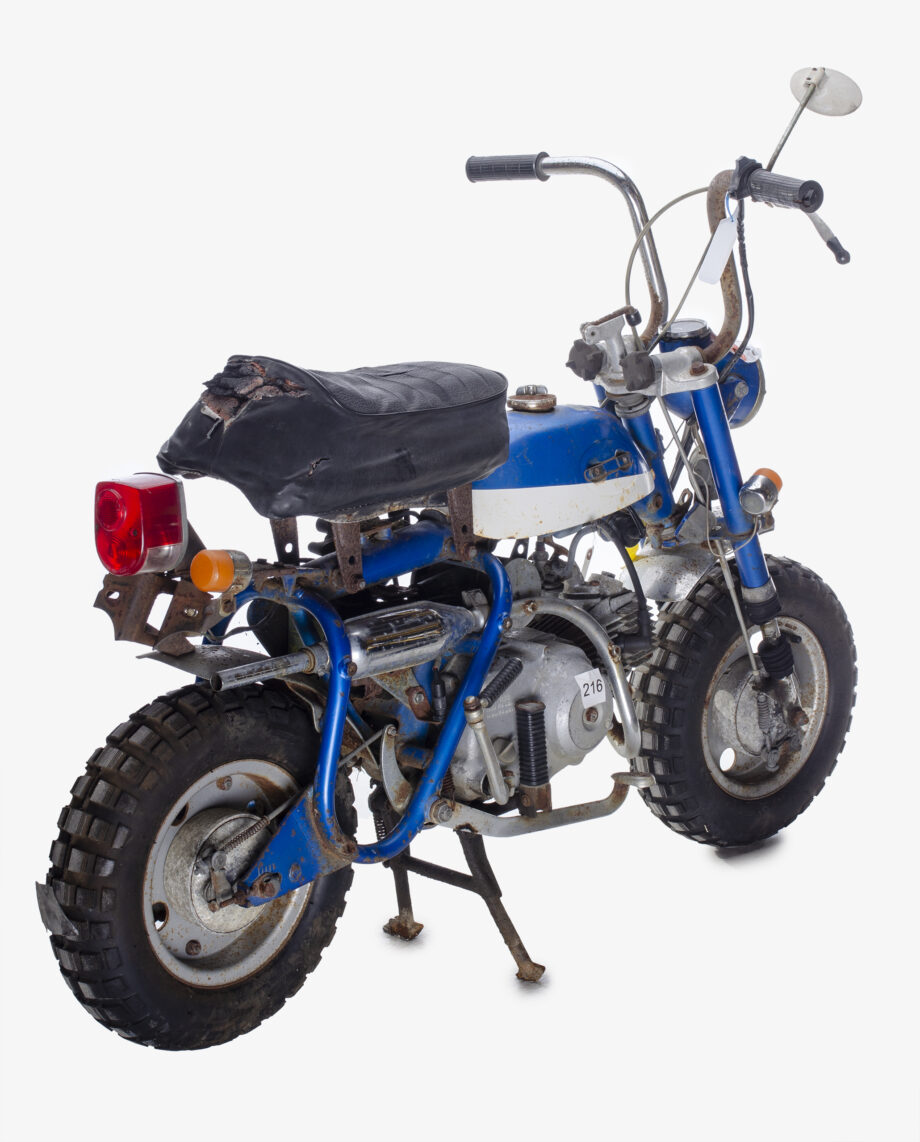 Honda Monkey blauw wit 2311