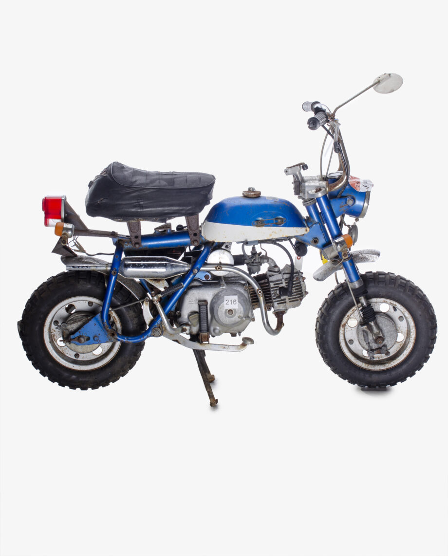 Honda Monkey Z50z blauw_wit - 7362 km. - Image 3