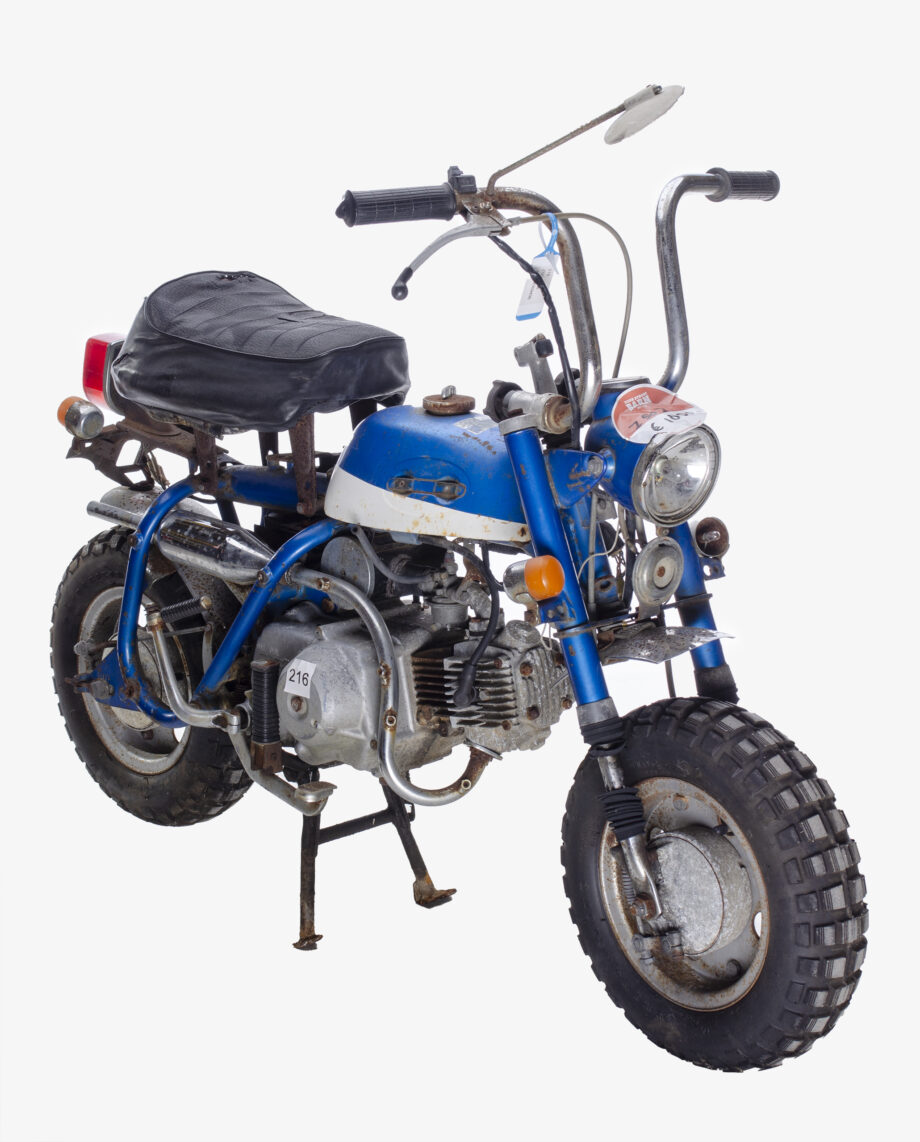 Honda Monkey Z50z blauw_wit - 7362 km. - Image 4