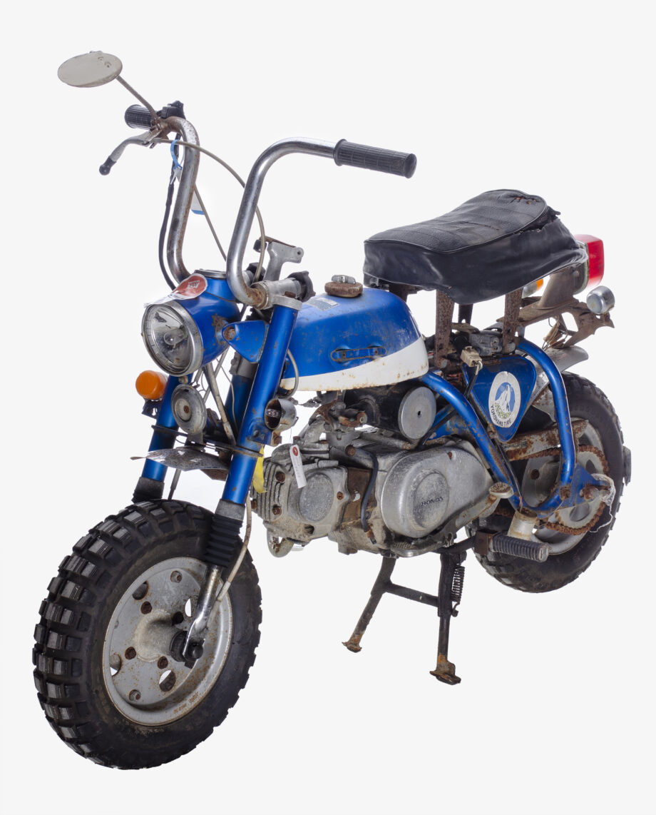 Honda Monkey Z50z blauw_wit - 7362 km. - Image 5