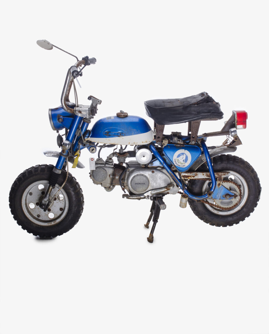 Honda Monkey Z50z blauw_wit - 7362 km. - Image 6