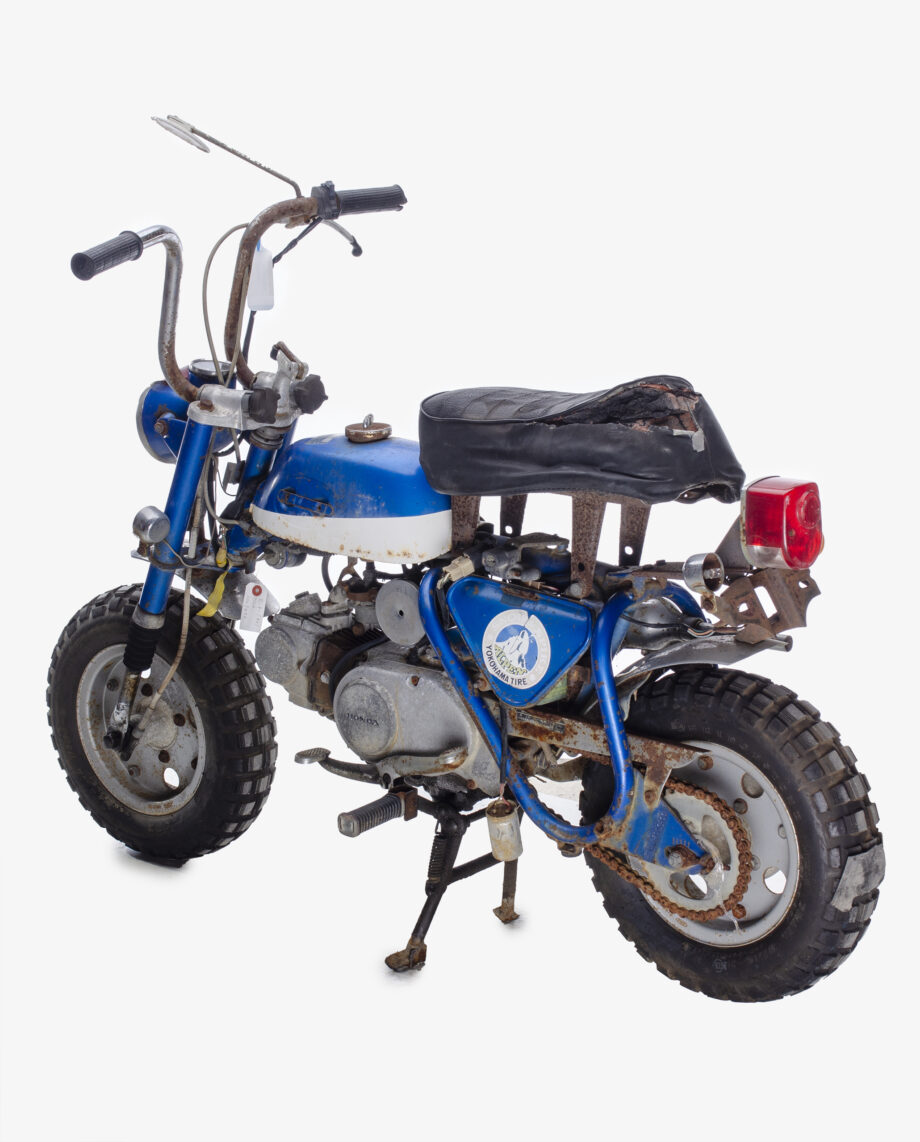 Honda Monkey Z50z blauw_wit - 7362 km. - Image 7