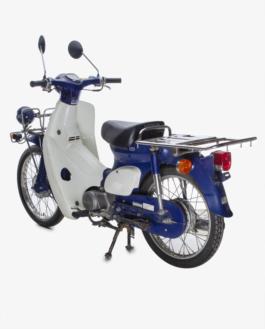 Honda C50 Press Cub blauw -  km. - Afbeelding 7