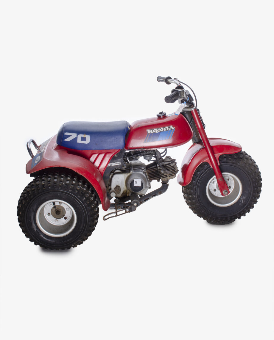 Honda ATC 70 rood -  km. - Afbeelding 3