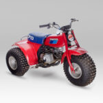 Honda ATC 70 rood -  km.