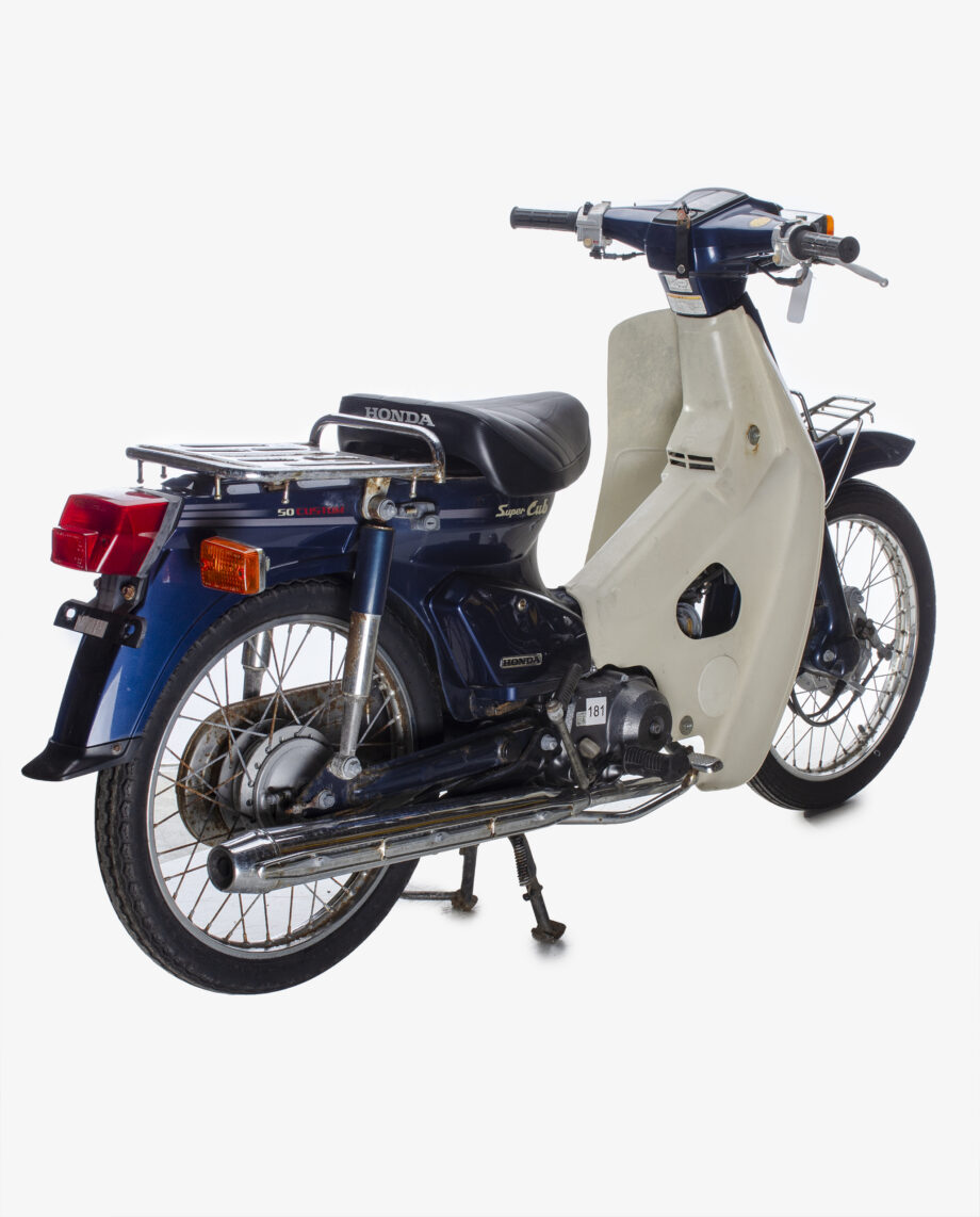 Honda Cub 50 blauw - 18335 km. - Afbeelding 2