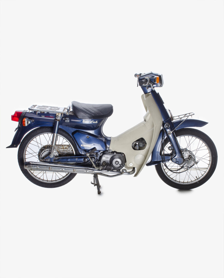 Honda Cub 50 blauw - 18335 km. - Afbeelding 3