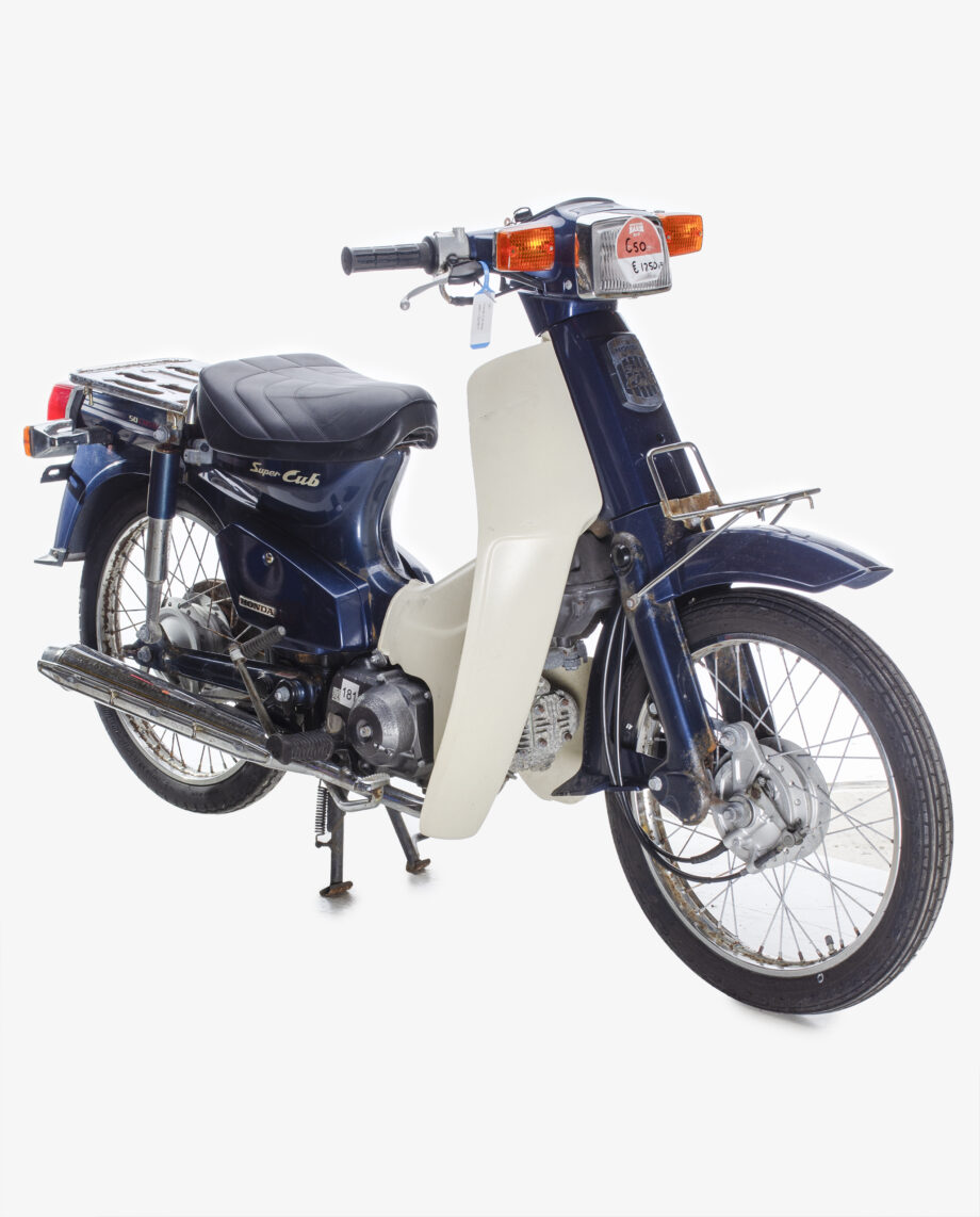 Honda Cub 50 blauw - 18335 km. - Afbeelding 4