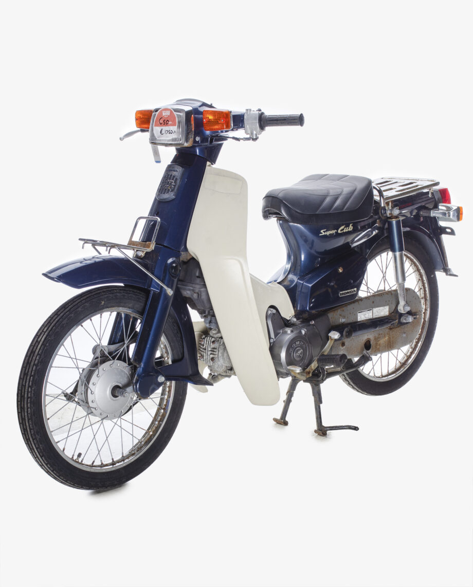 Honda Cub 50 blauw - 18335 km. - Afbeelding 5