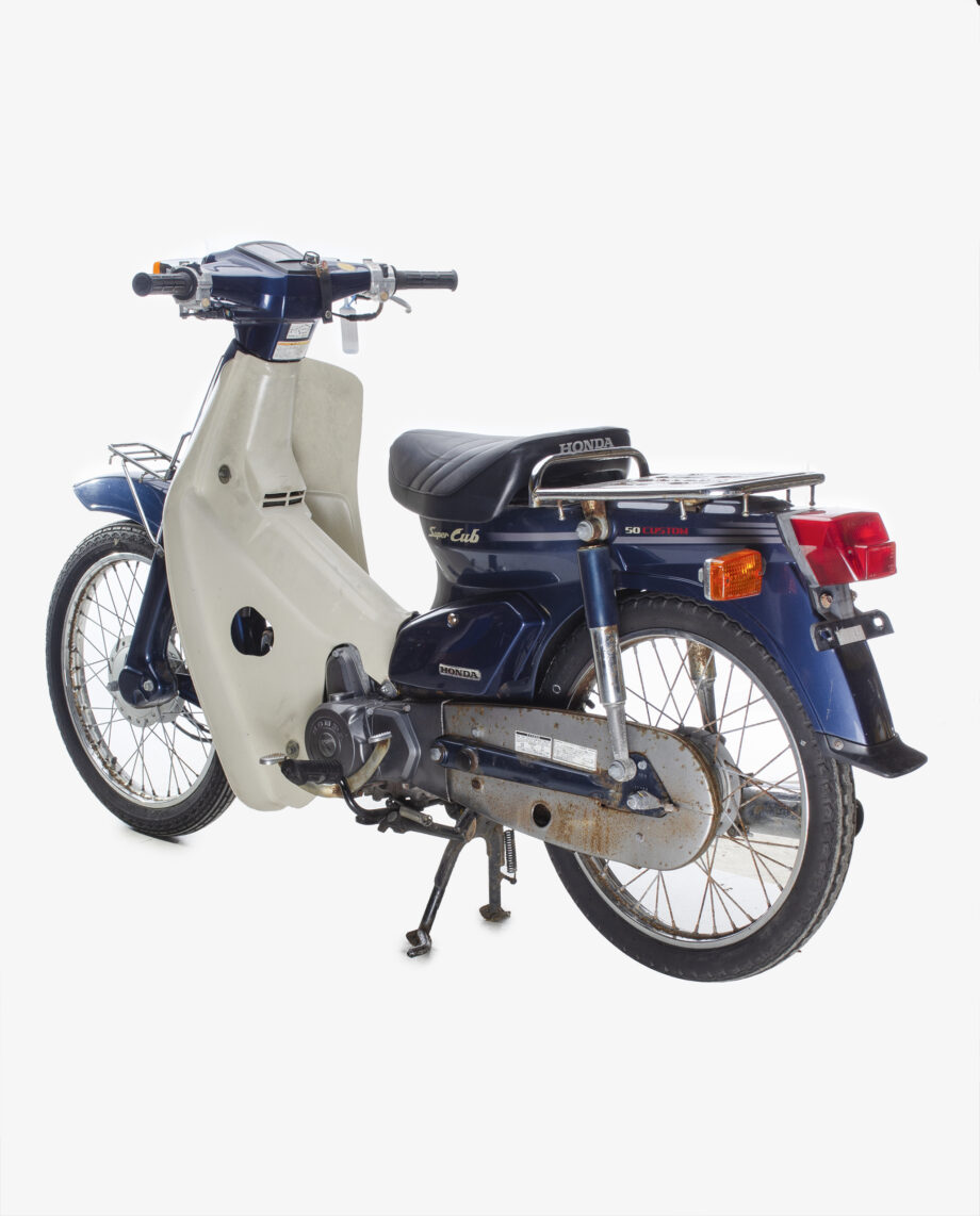 Honda Cub 50 blauw - 18335 km. - Afbeelding 7