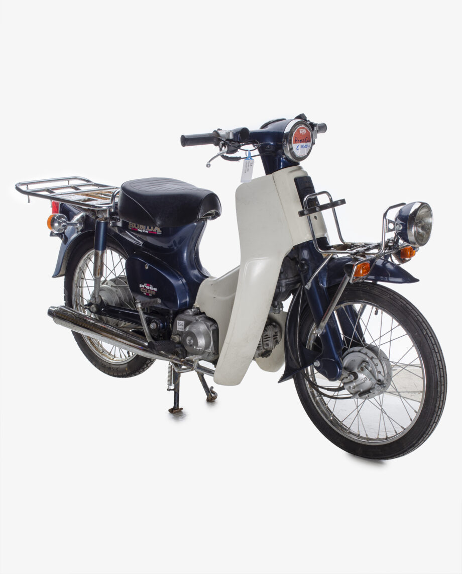 Honda C50 Press Cub blauw - 16456 km. - Afbeelding 4