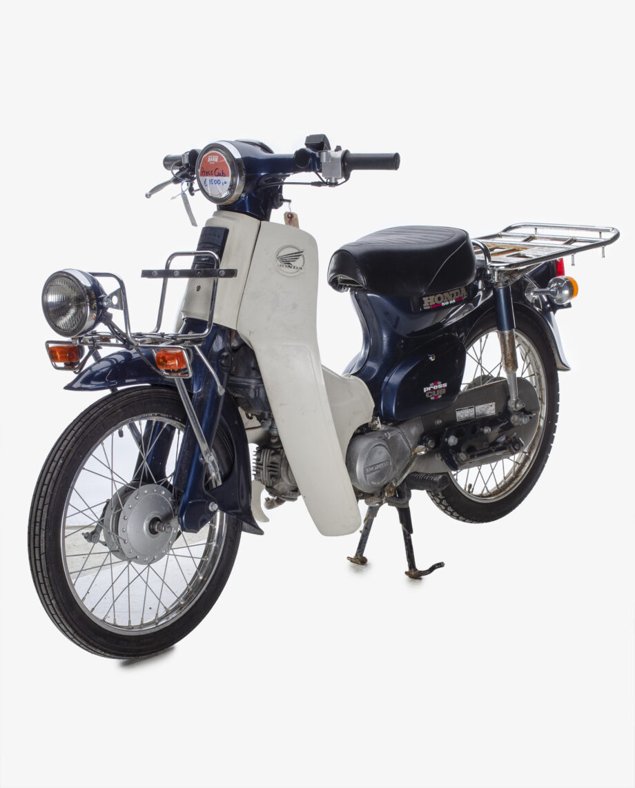 Honda C50 Press Cub blauw - 16456 km. - Afbeelding 5