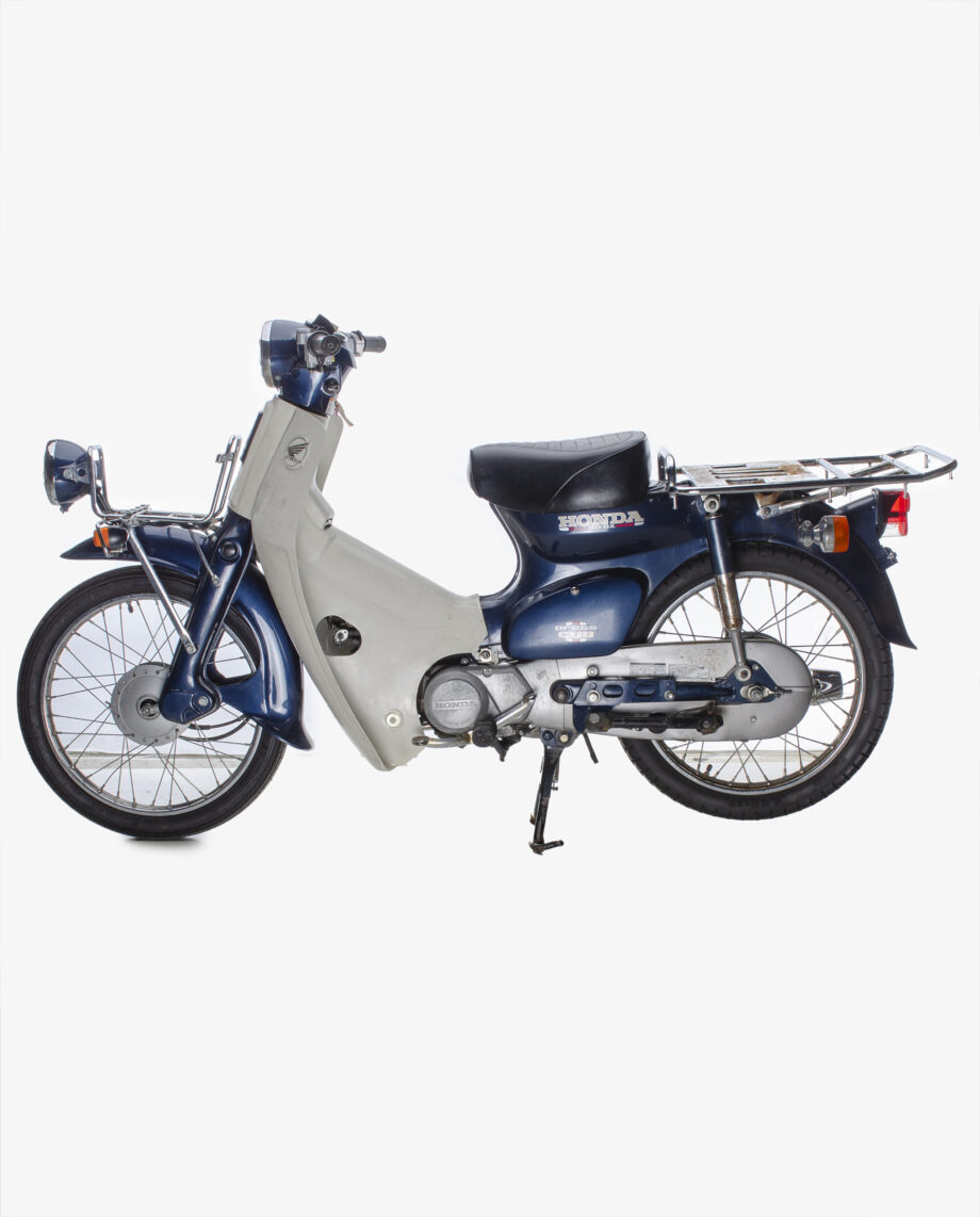 Honda C50 Press Cub blauw - 16456 km. - Afbeelding 6