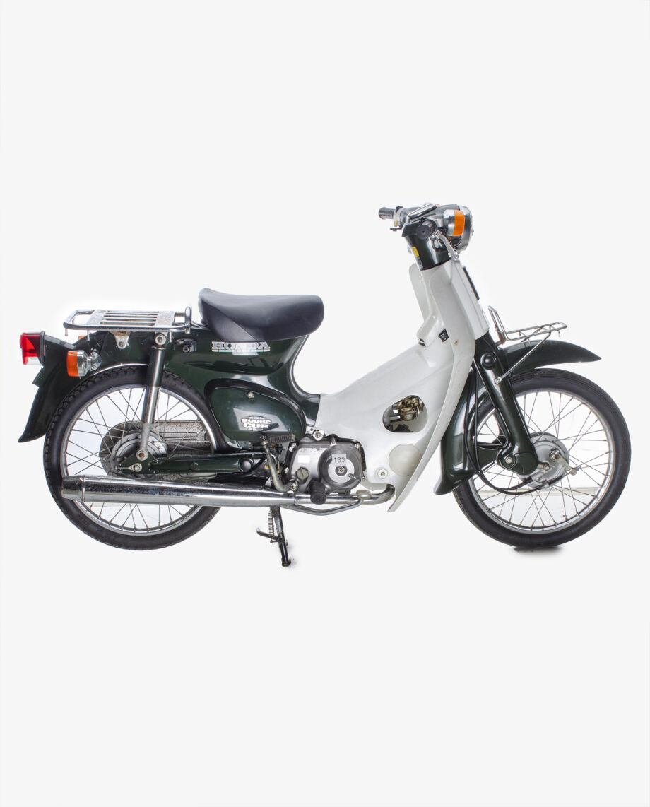 Honda C50 groen - 781 km. - Afbeelding 3