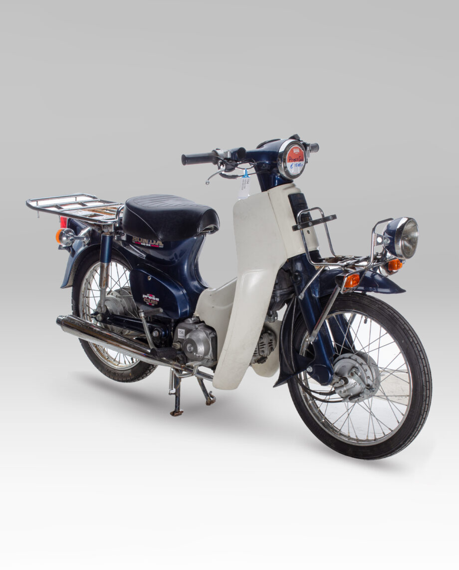 Honda C50 Press Cub blauw - 16456 km.