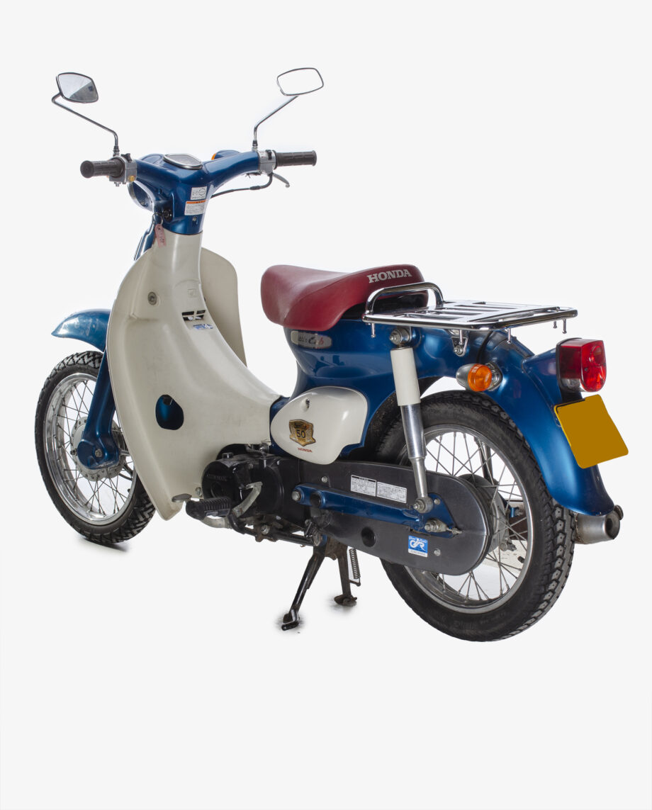 Honda C50 little Cub blauw - met kenteken - Afbeelding 7