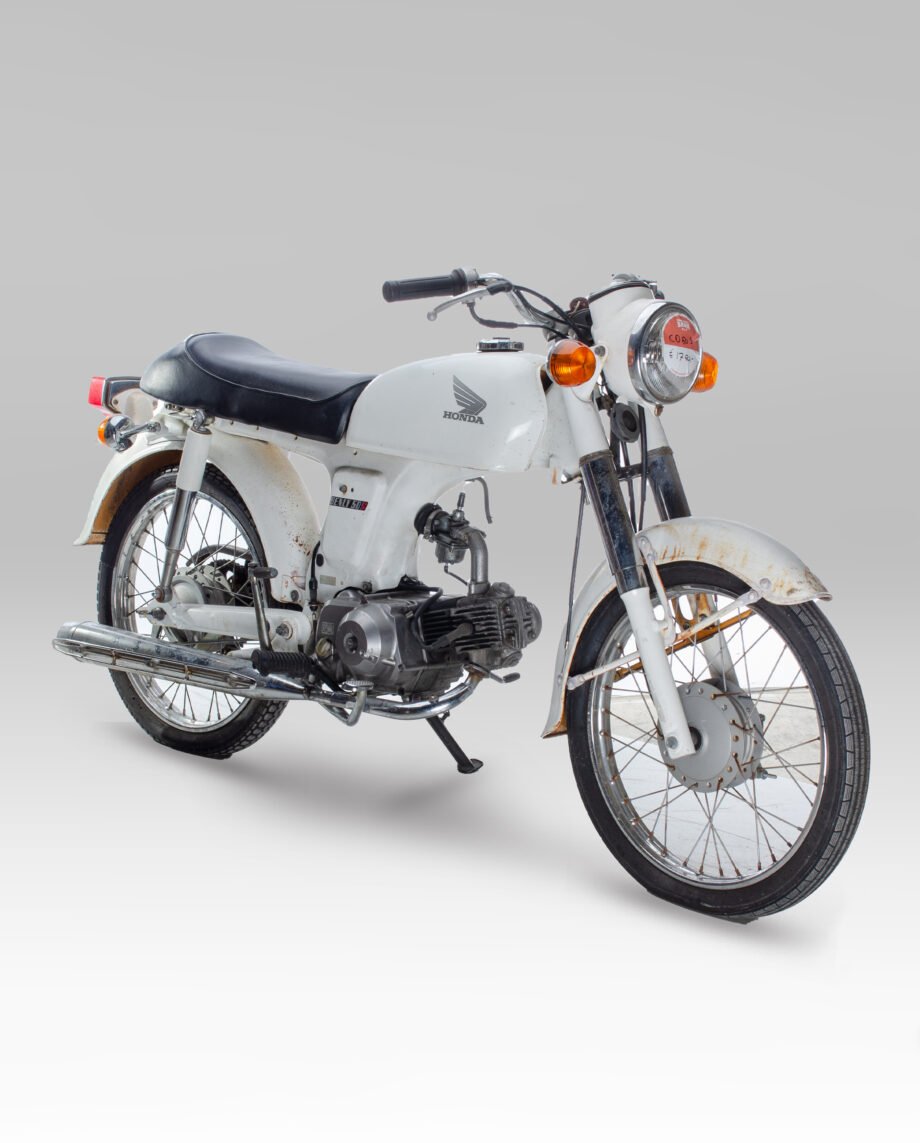 Honda Benly 50S wit - 4382 km