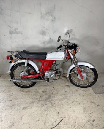 Honda CD50s rood zilver km stand 1365 (84)
