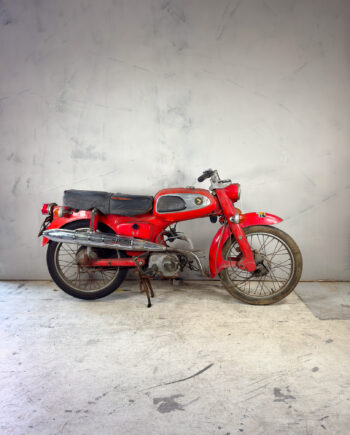 Honda CD50 red - (009)