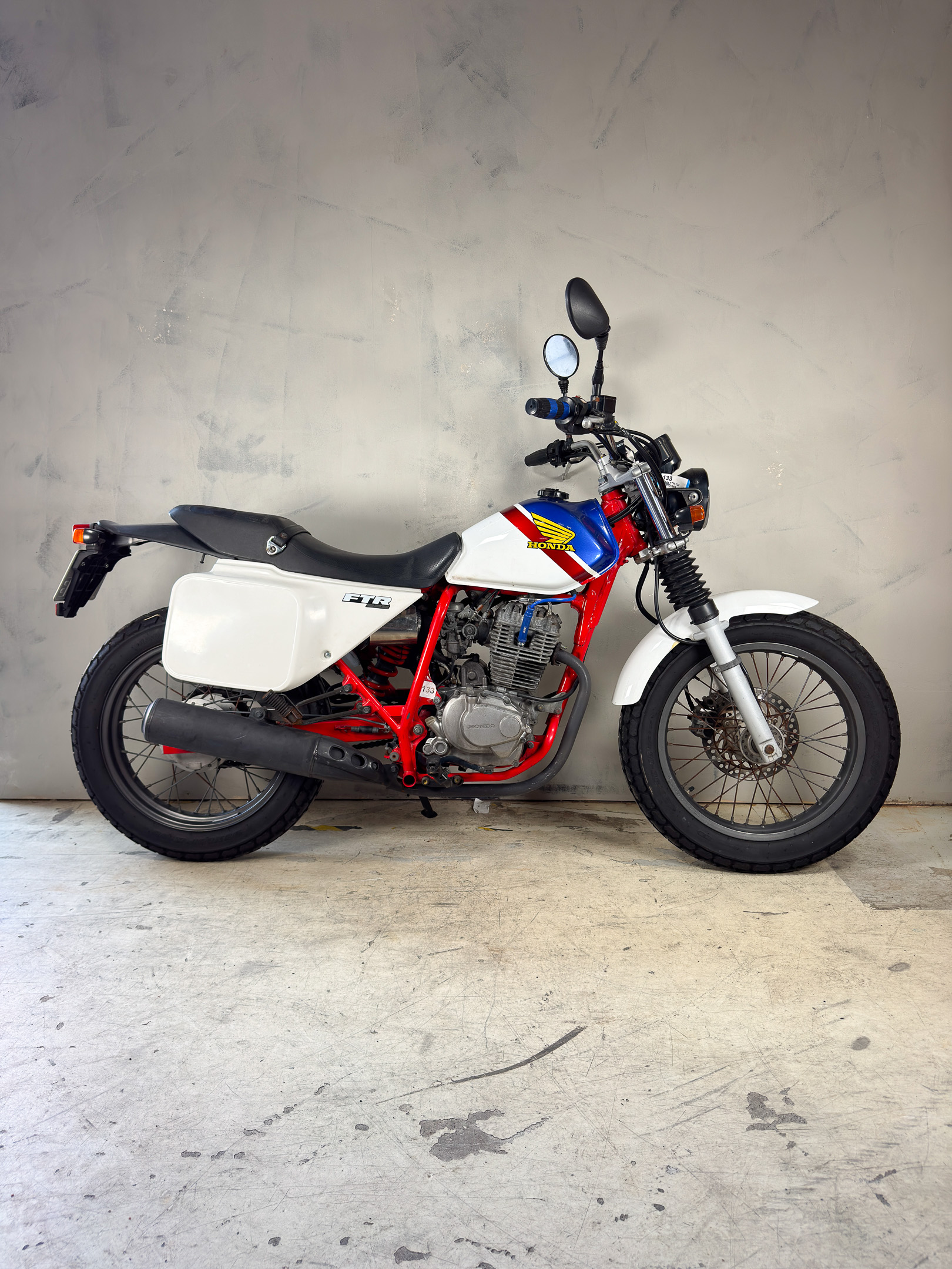 Honda & Parts Honda FTR 223 with license plate Honda & Parts Honda FTR 223 with license plate