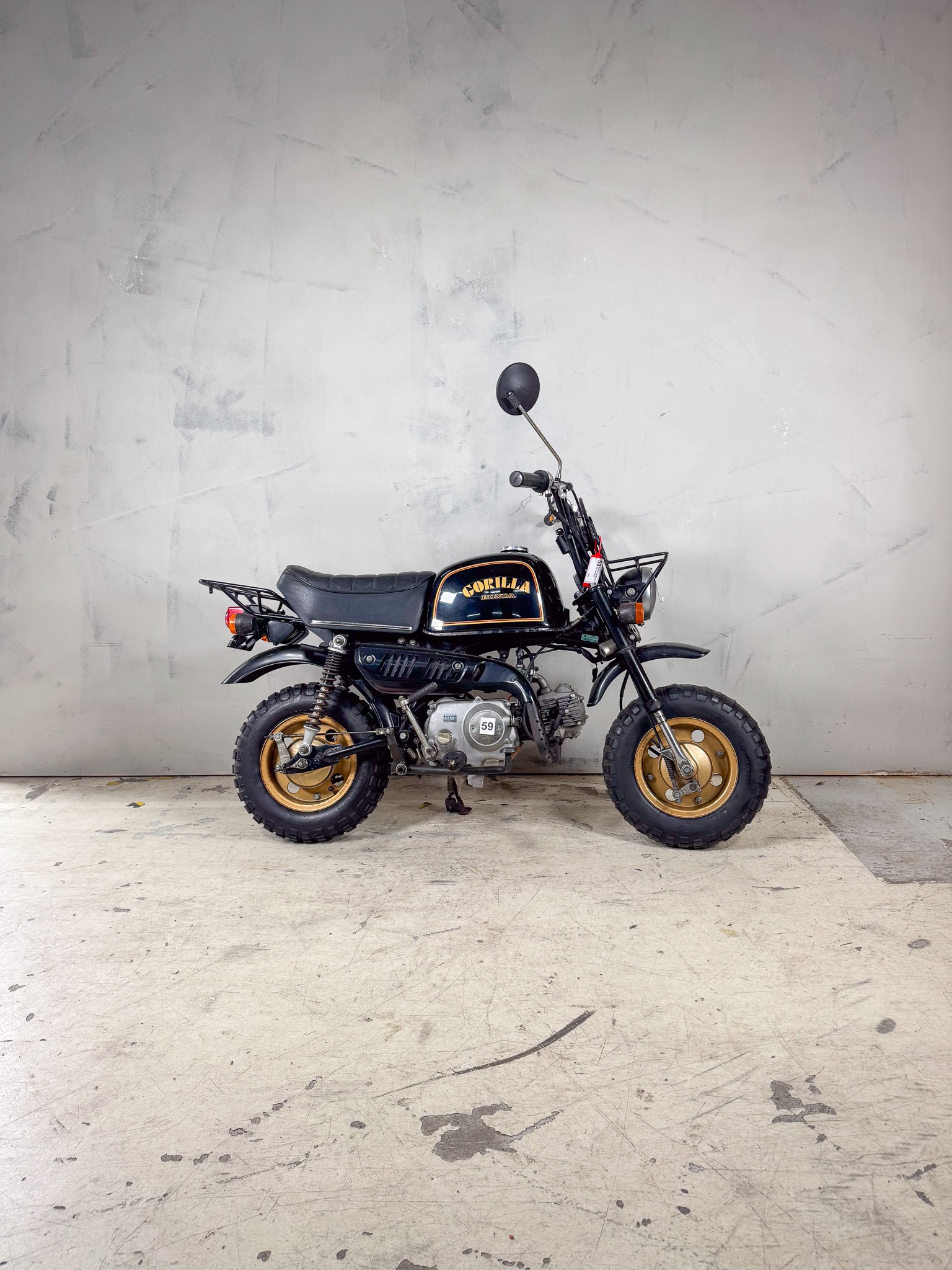 Honda Gorilla zw goud Km.Stand: 3924 (59)